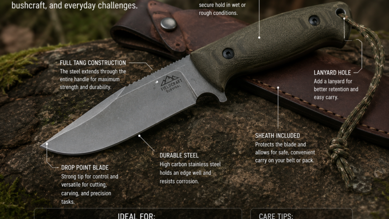 Best Survival Knives for Bushcraft in 2026: Full-Tang Picks That Outlast a Decade of Real Use